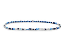 Load image into Gallery viewer, Skylar Paige - YOU ARE MY PERSON - Sentimental Stackers Beaded Bracelets - Blue My Mind