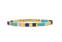 Load image into Gallery viewer, Skylar Paige - HOPE - Morse Code Tila Beaded Bracelet - Just beachy bellini