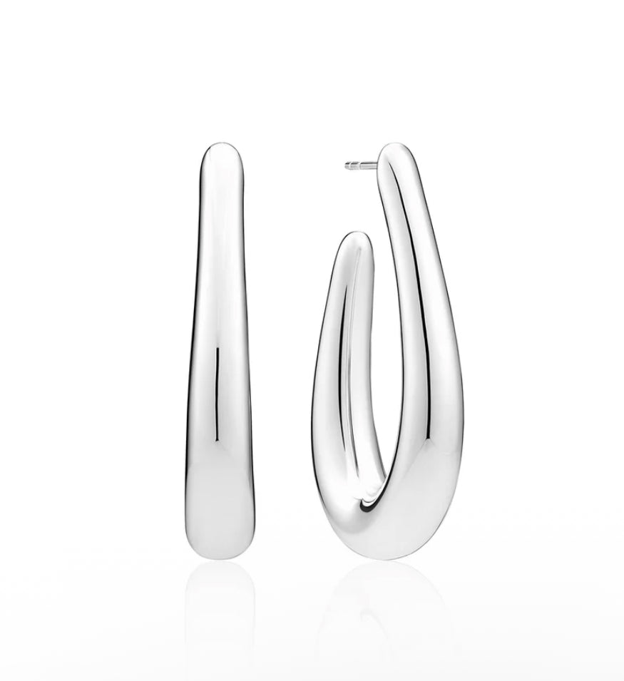 Sterling Silver Hoops