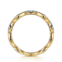 Load image into Gallery viewer, 14k Yellow Gold Diamond Band
