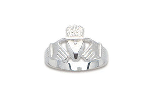 Sterling Silver Claddaugh Ring