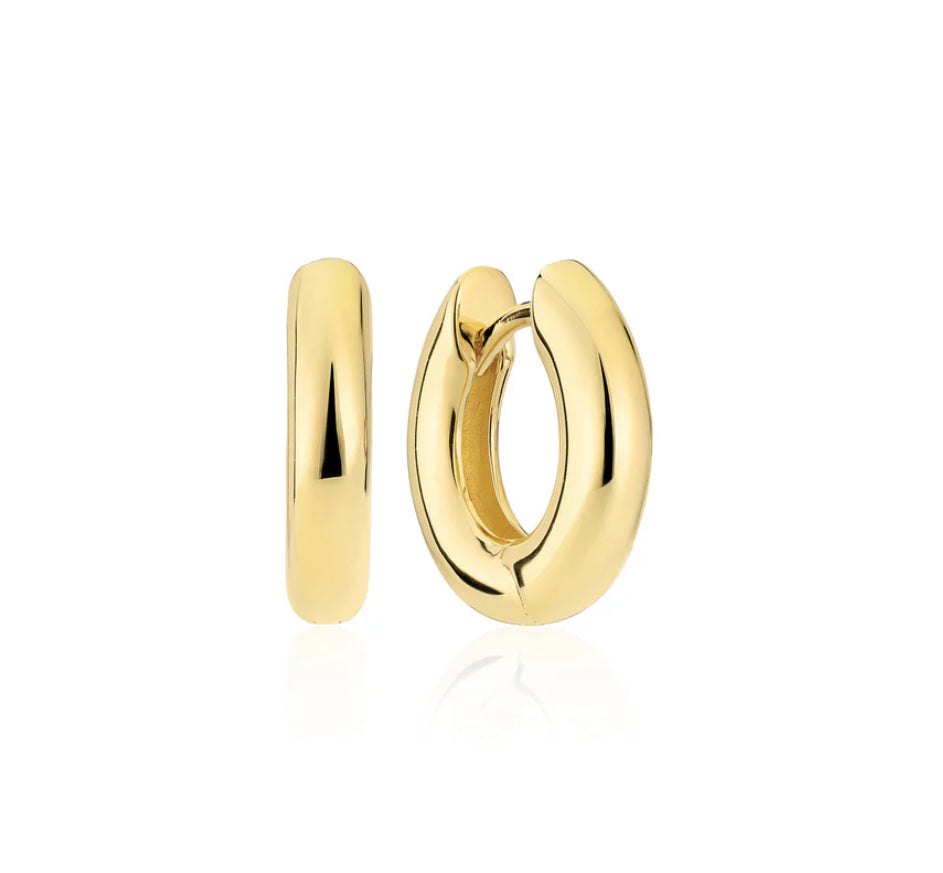 18k Gold Plated Sterling Silver Earrings