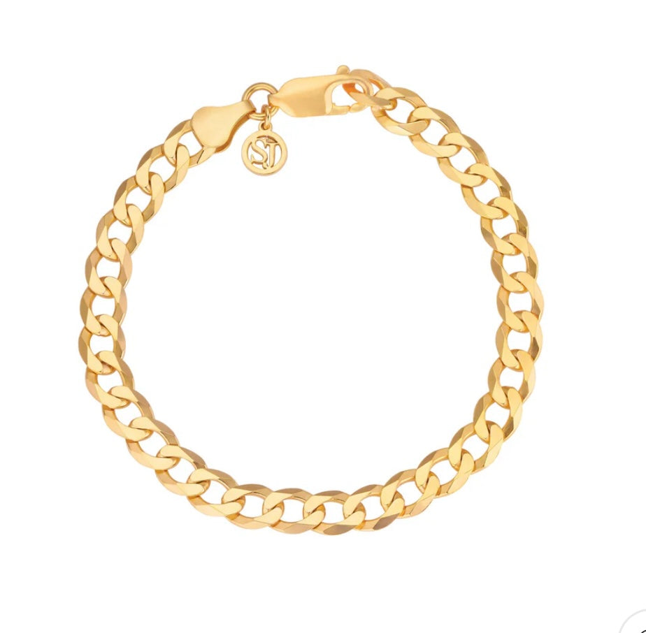 18k Gold Plated Sterling Silver Bracelet