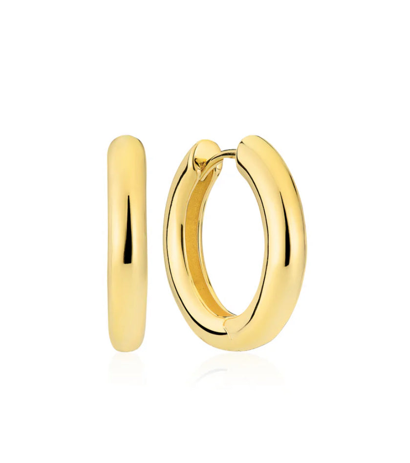 18k Gold Plated Sterling Silver Earrings