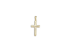 14k Yellow Gold Cross Pendant
