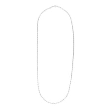 Load image into Gallery viewer, Sterling Silver 1.8mm Paperclip Chain 20”
