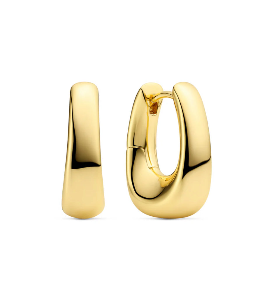 18k Gold Plated Sterling Silver Earrings