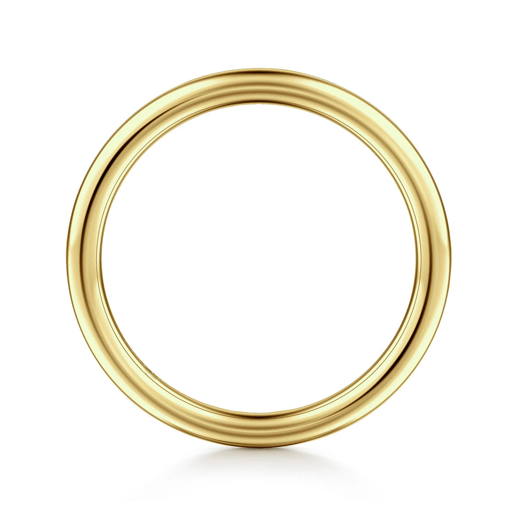 14k Yellow Gold Wedding Band