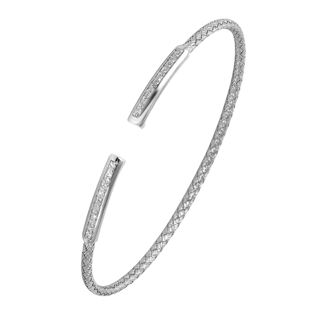 Sterling Silver CZ Bracelet
