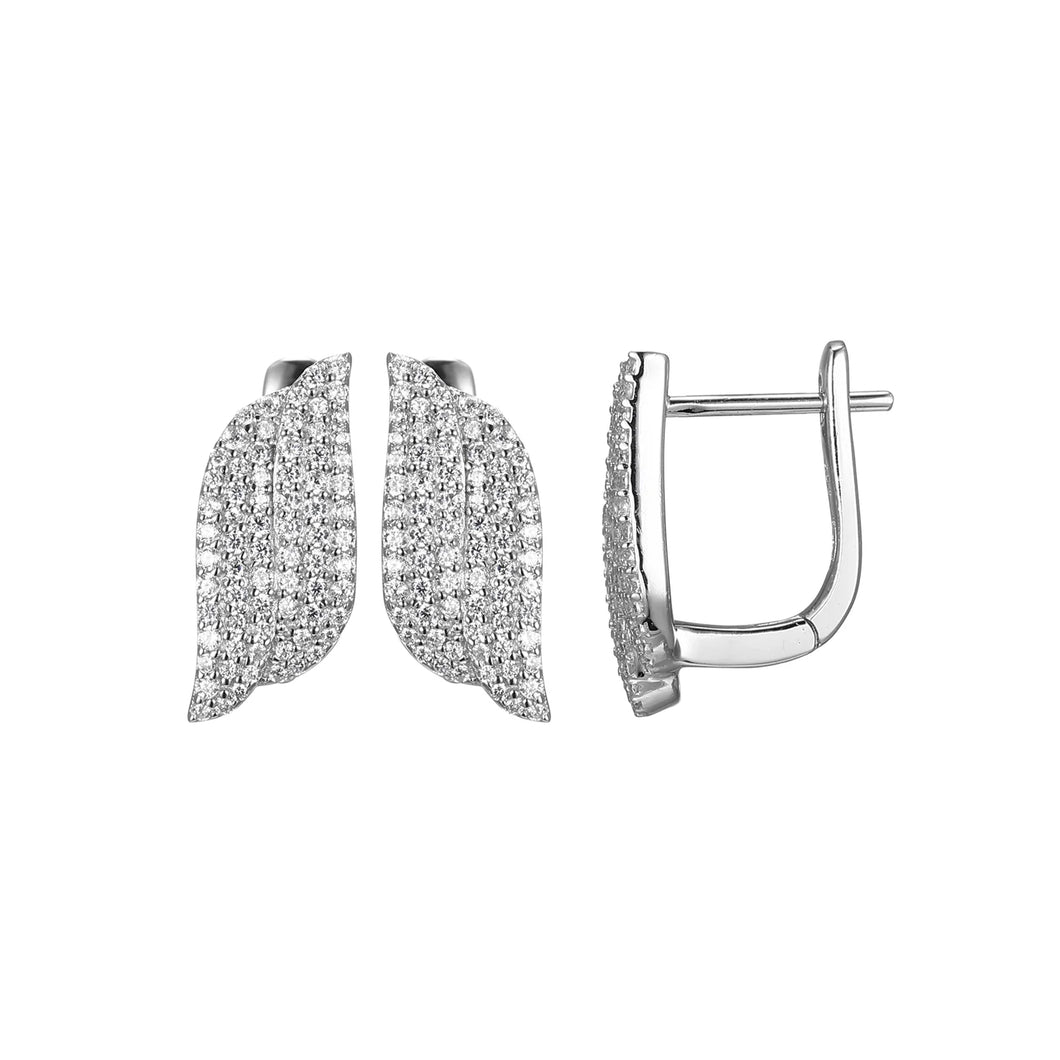 Sterling Silver CZ Earrings