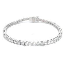 Load image into Gallery viewer, 14k White Gold Lab Grown Diamond Tennis Bracelet
