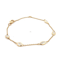 Load image into Gallery viewer, 14k Yellow Gold Lab Grown Diamond Bracelet
