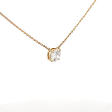 Load image into Gallery viewer, 14k Yellow Gold Lab Grown Diamond Necklace

