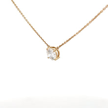 Load image into Gallery viewer, 14k Yellow Gold Lab Grown Diamond Necklace
