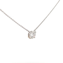 Load image into Gallery viewer, 14k White Gold Lab Grown Diamond Necklace
