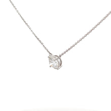 Load image into Gallery viewer, 14k White Gold Lab Grown Diamond Necklace

