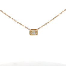 Load image into Gallery viewer, 14k Yellow Gold Lab Grown Diamond Necklace
