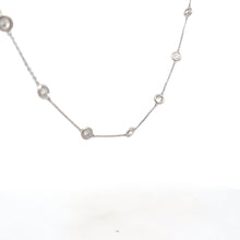 Load image into Gallery viewer, 14k White Gold Lab Grown Diamond Necklace
