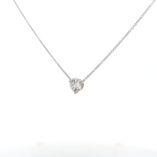 Load image into Gallery viewer, 14k White Gold Lab Grown Diamond Necklace

