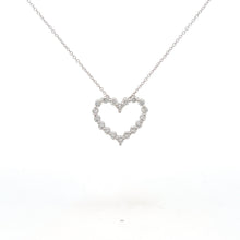 Load image into Gallery viewer, 14k White Gold Lab Grown Diamond Necklace

