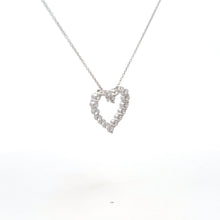 Load image into Gallery viewer, 14k White Gold Lab Grown Diamond Necklace
