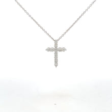 Load image into Gallery viewer, 14k White Gold Lab Grown Diamond Necklace

