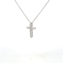 Load image into Gallery viewer, 14k White Gold Lab Grown Diamond Necklace
