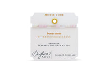 Load image into Gallery viewer, Bonus Mom - Morse Code Tila Beaded Bracelet
