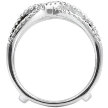 Load image into Gallery viewer, 14k White Gold Diamond Ring Wrap
