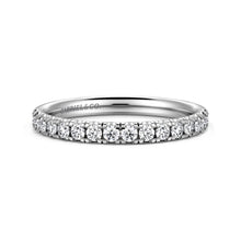 Load image into Gallery viewer, 14k White Gold Diamond Band
