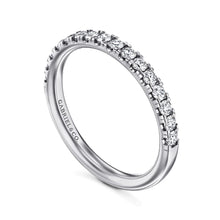 Load image into Gallery viewer, 14k White Gold Diamond Band
