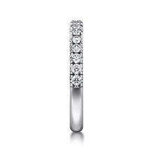Load image into Gallery viewer, 14k White Gold Diamond Band
