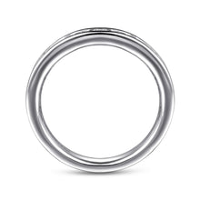 Load image into Gallery viewer, 14k White Gold Diamond Band
