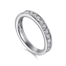 Load image into Gallery viewer, 14k White Gold Diamond Band
