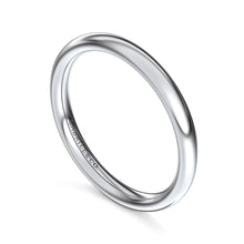Load image into Gallery viewer, 14k White Gold Wedding Band
