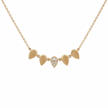 Load image into Gallery viewer, 14k Yellow Gold Diamond Necklace
