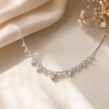 Load image into Gallery viewer, 14k White Gold Diamond Necklace

