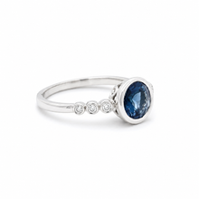 Load image into Gallery viewer, 14k White Gold Spinel Ring
