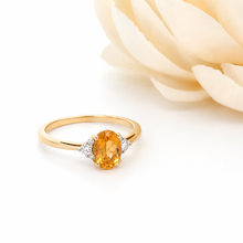 Load image into Gallery viewer, 14k Yellow Gold Citrine Ring
