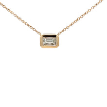 Load image into Gallery viewer, 14k Yellow Gold Diamond Necklace
