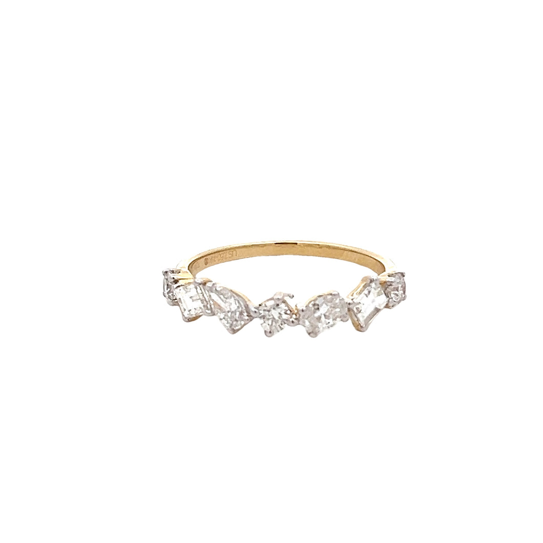 14k Yellow Gold Diamond Ring