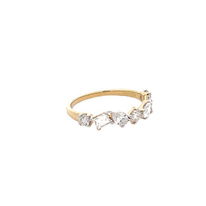 14k Yellow Gold Diamond Ring