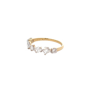 14k Yellow Gold Diamond Ring