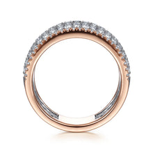 Load image into Gallery viewer, 14k Two Tone Diamond Ring
