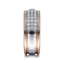 Load image into Gallery viewer, 14k Two Tone Diamond Ring
