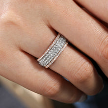 Load image into Gallery viewer, 14k Two Tone Diamond Ring
