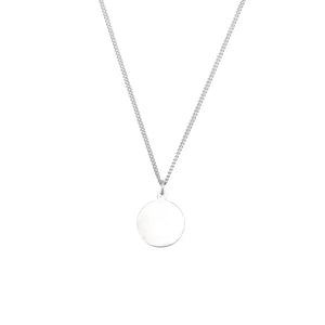 Sterling Silver First Communion Medal Necklace