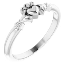 Load image into Gallery viewer, Sterling Silver Claddagh Ring
