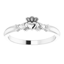 Load image into Gallery viewer, Sterling Silver Claddagh Ring
