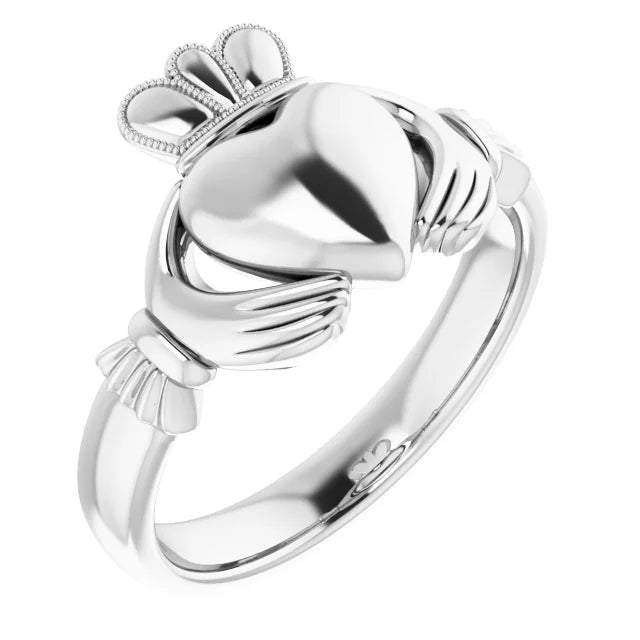 Sterling Silver Claddagh Ring